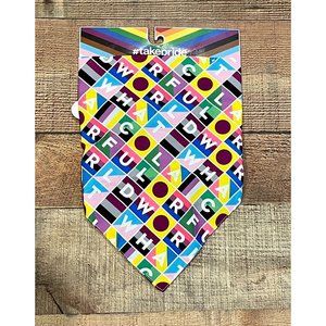 New Target Pride What A Wonderful World Dog Bandana Scarf